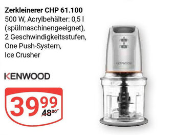 Globus KENWOOD Zerkleinerer CHP 61.100 Angebot