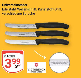 Globus VICTORINOX Universalmesser Angebot