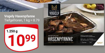 Globus Vogely Hasenpfanne je 1.250 g Angebot