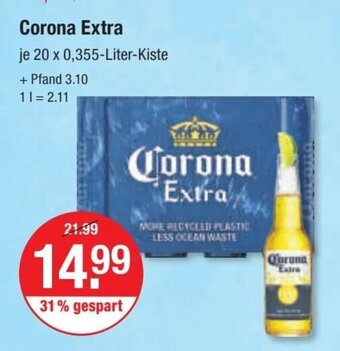 V Markt Corona Extra je 20 x 0,355-Liter-Kiste Angebot