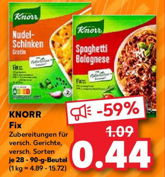 Kaufland KNORR Fix 28 -90-g-Beutel Angebot