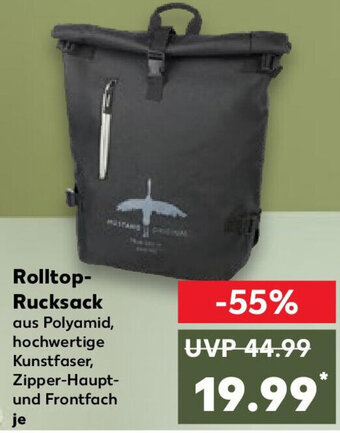 Kaufland MUSTANG Rolltop-Rucksack Angebot