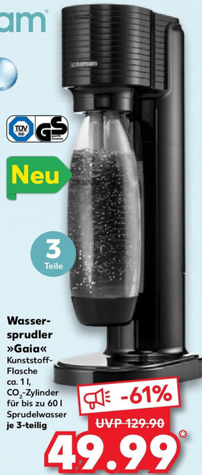 Kaufland sodastream Wassersprudler Gaia 3-teilig Angebot