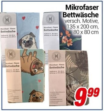 CENTERSHOP Mikrofaser Bettwäsche Angebot