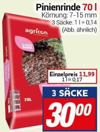 CENTERSHOP Pinienrinde 70 L Angebot