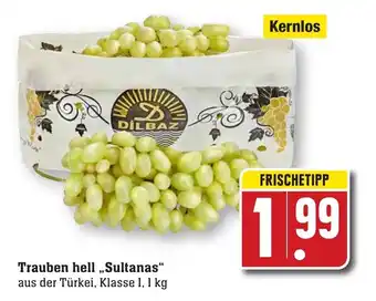 nah & gut Trauben hell Sultanas 1kg Angebot