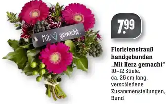 nah & gut Floristenstrauß handgebunden Mit Herz gemacht Angebot