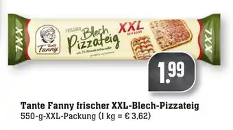 nah & gut Tante Fanny Frischer XXL Blech Pizzateig 550g Angebot