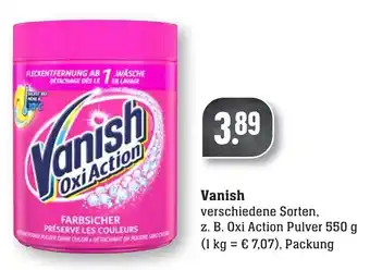 nah & gut Vanish 550g Angebot