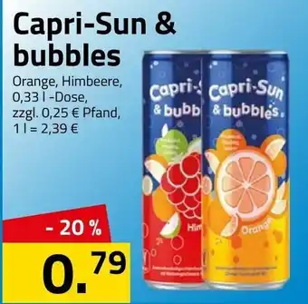 Logo Getränkemarkt Capri Sun & Bubbles 0,33L Angebot