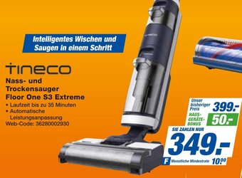 expert Techno Land Tineco Nass und Trockensauger Floor One S3 Extreme Angebot