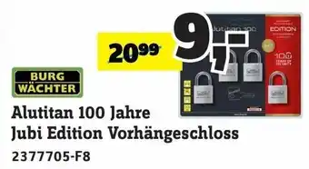 Conrad Alutitan 100 Jahre Jubi Edition Vorhängeschloss Angebot