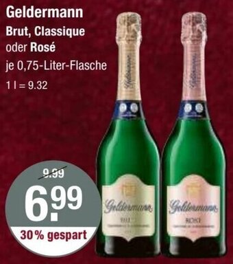 V Markt Geldermann Brut, Classique oder Rosé 0,75 Liter Flasche Angebot