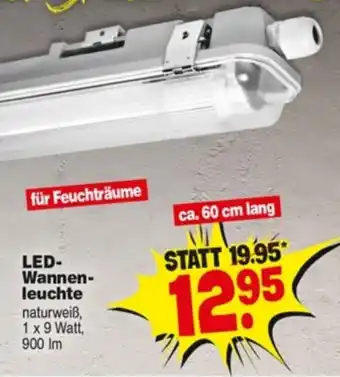 Repo Markt LED Wannenleuchte Angebot