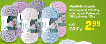 Repo Markt Handstrickgarn Angebot