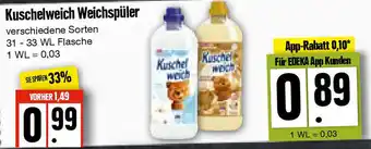 Edeka Frischemarkt Kuschelweich Weichspüler Angebot