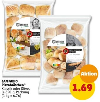 PENNY SAN FABIO Pizzabrötchen 250 g Packung Angebot