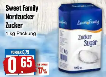 Edeka Frischemarkt Sweet Family Nordzucker Zucker 1kg Angebot