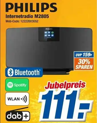 Expert Klein Philips Internetradio M2805 Angebot