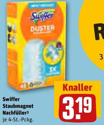 REWE Swiffer Staubmagnet Nachfüller 4 St. Pckg. Angebot