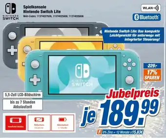 Expert Klein Nintendo Switch Spielkonsole Angebot