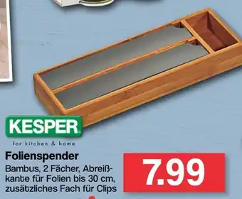 Famila Nord West Kesper Folienspender Angebot