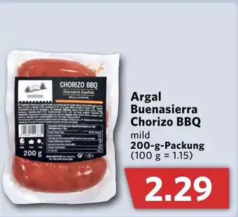 Combi Argal Buenasierra Chorizo BBQ Angebot