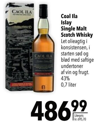 CITTI Markt Coal Ila Islay Single Malt Scotch Whisky 0,7 Liter Angebot