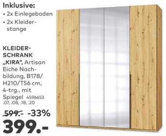 porta KLEIDERSCHRANK KIRA Angebot