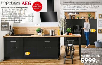 porta AEG EINBAUKÜCHE Angebot