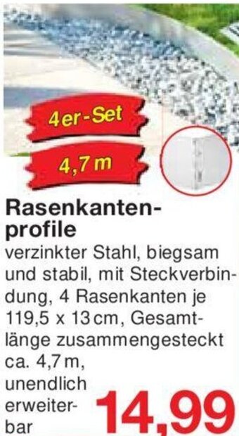 Jawoll Rasenkantenprofile 4er-Set Angebot