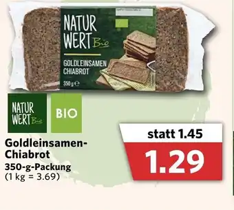 Combi Goldleinsamen-Chiabrot 350g Angebot