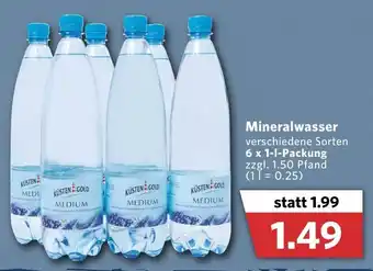 Combi Mineralwasser 6 x 1l Angebot