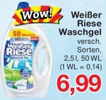 Jawoll Weißer Riese Waschgel 50 WL Angebot