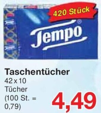 Jawoll Tempo Taschentücher 420 Stück Angebot