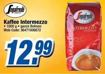 K+B Expert Segafredo Kaffee Intermezzo 1000g Angebot