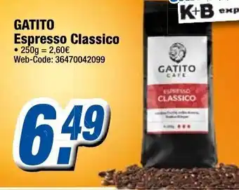 K+B Expert Gatito Espresso Classico 250g Angebot