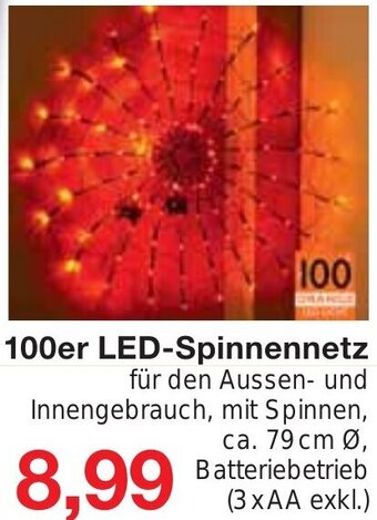 Wiglo Wunderland 100er LED-Spinnennetz Angebot
