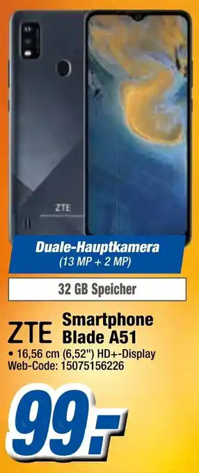 K+B Expert ZTE Smartphone Blade A51 Angebot