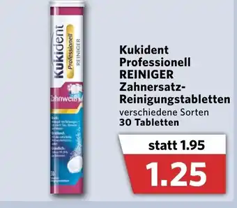 Combi Reiniger Zahnersatz Kukident Professionell Angebot