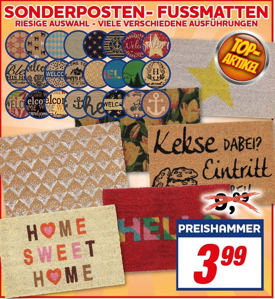FUSSMATTEN Angebot bei