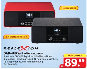 Famila Nord Ost REFLEXION DAB+/UKW-Radio HRA19DAB Angebot
