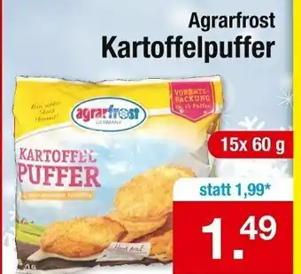 Zimmermann Agrarfrost Kartoffelpuffer 15x60g Angebot