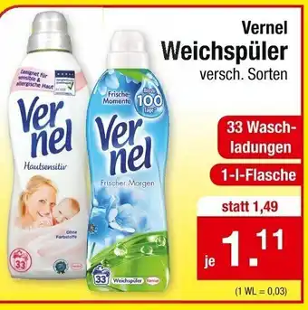 Zimmermann Vernel Weichspüler 1L Angebot