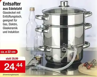 Zimmermann Entsafter aus Edelstahl Angebot