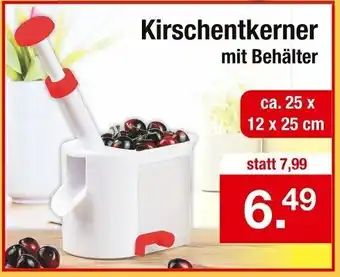 Zimmermann Kirschentkerner mit Behälter Angebot