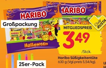 Rusta Haribo Süßigkeitentüte 630 g Angebot