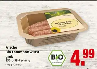 Markant Frische Bio lammbratwurst grob 250g Angebot