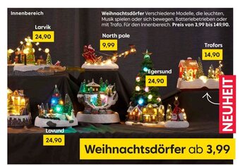 Rusta Weihnachtsdörfer Angebot