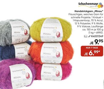 Galeria Schachenmayr Handstrickgarn Minou Angebot